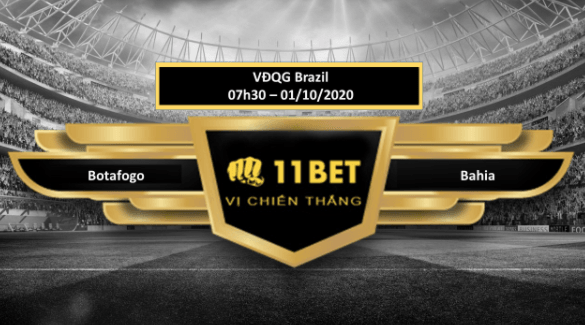 11BET Tip bóng đá Botafogo vs Bahia ,  hôm nay 01/10/2020