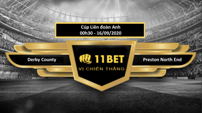 11BET Tip bóng đá Derby County vs Preston North End , hôm nay 16/09/2020