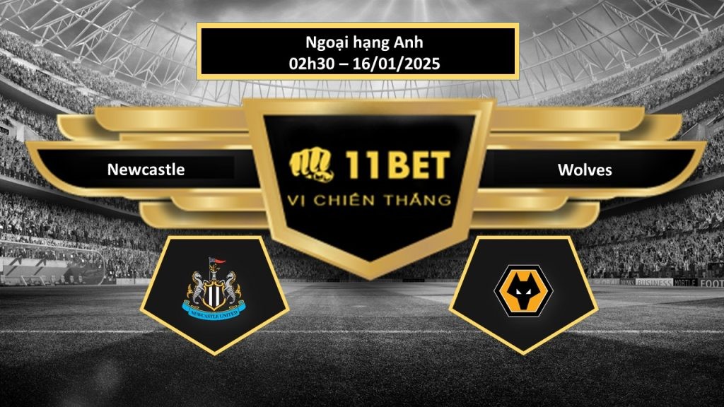 11BET Tip bóng đá Newcastle vs Wolves, hôm nay 16/01/2025